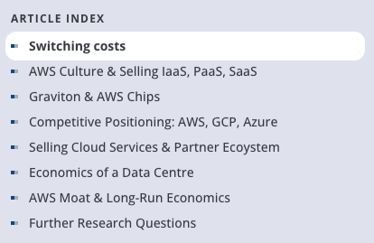 IP Research: Amazon Web Services